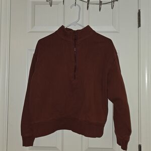 Target A New Day Rust Half-Zip Pullover
